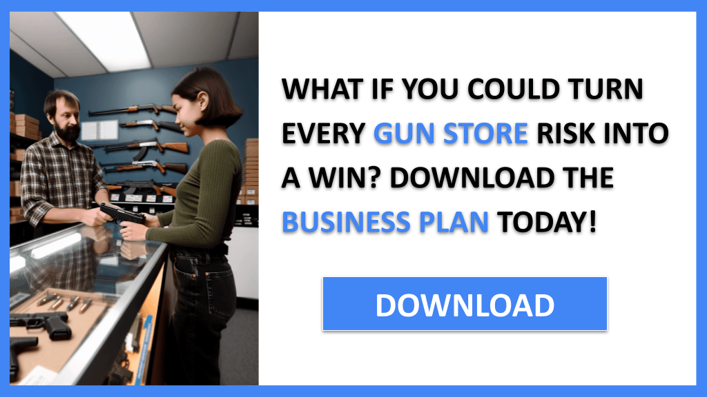 GUN STORE and SWOT for Gun Store 1CTA
