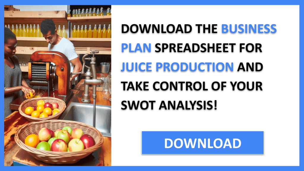 JUICE PRODUCTION and SWOT-JUICE PRODUCTION-CTA-3