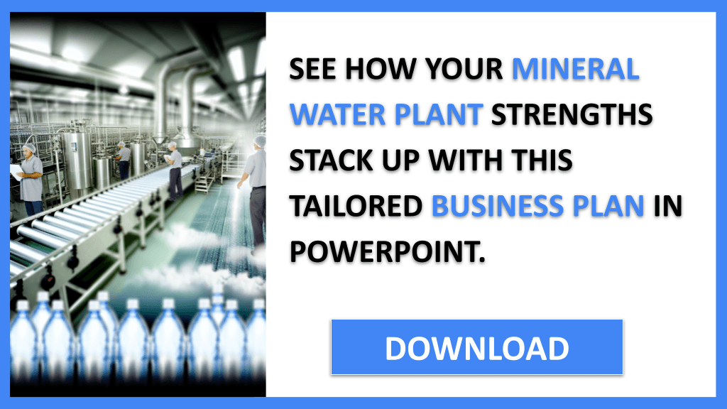 MINERAL WATER PLANT and SWOT-MINERAL WATER PLANT-CTA-2