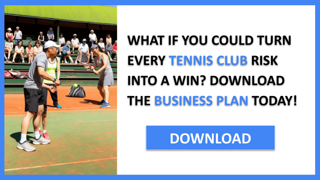 TENNIS CLUB and SWOT for Tennis Club 1CTA
