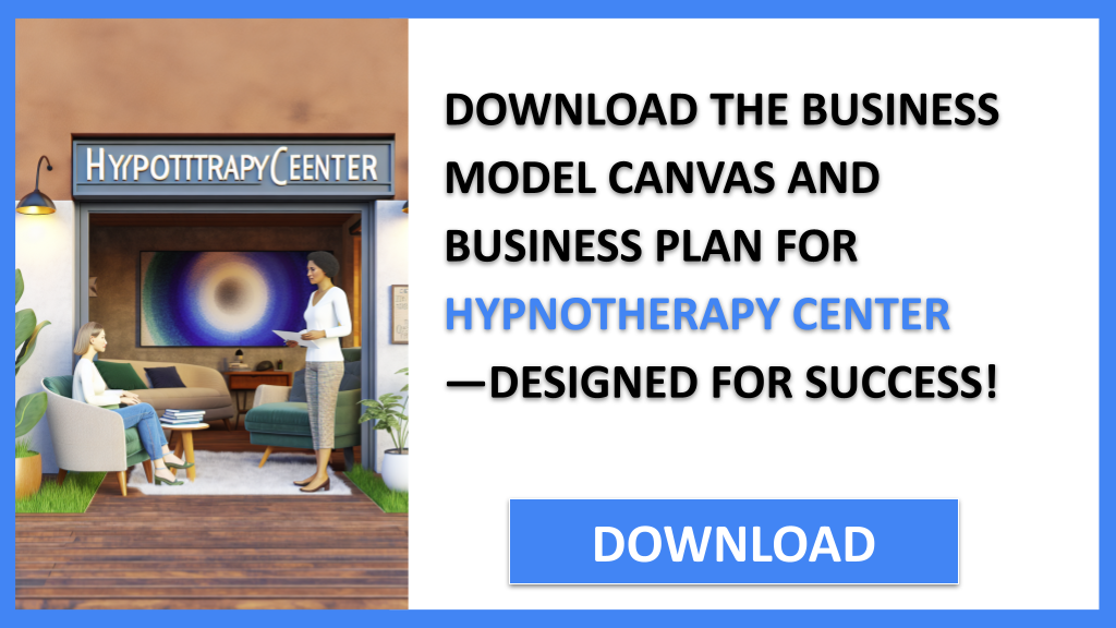 Hypnotherapy Center Business Model Canvas FOR HYPNOTHERAPY CENTER-5