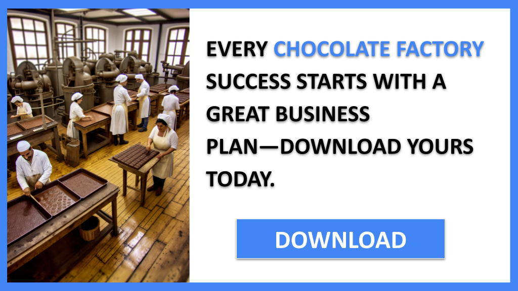 Chocolate Factory Business Plan FOR CHOCOLATE FACTORY-4