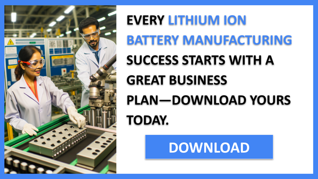 Lithium Ion Battery Manufacturing Business Plan FOR LITHIUM ION BATTERY MANUFACTURING-4