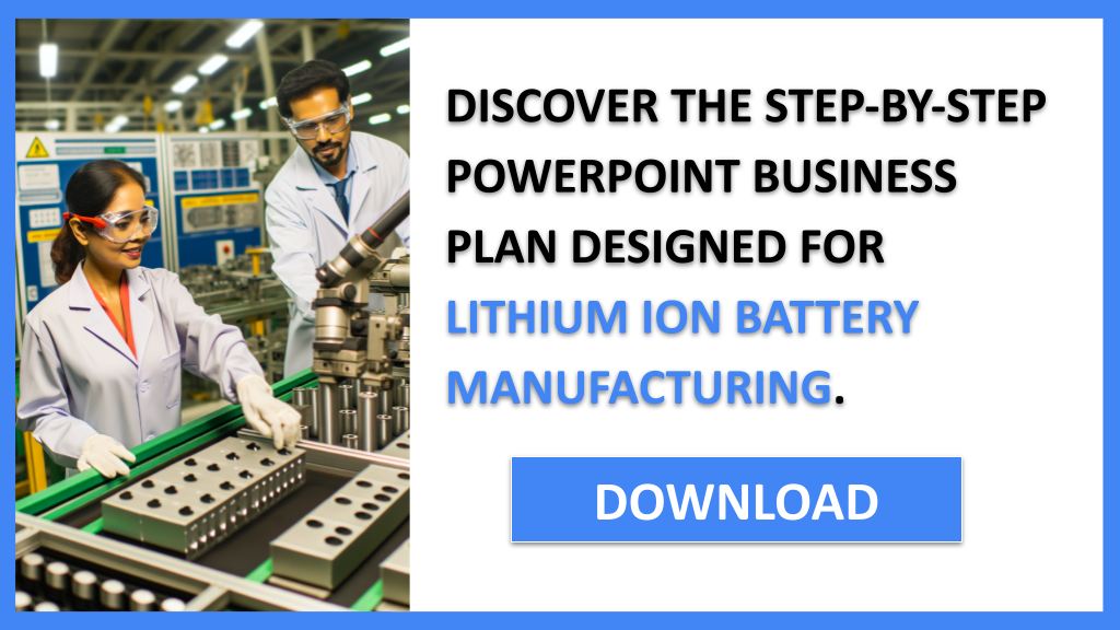 Lithium Ion Battery Manufacturing Business Plan FOR LITHIUM ION BATTERY MANUFACTURING-5