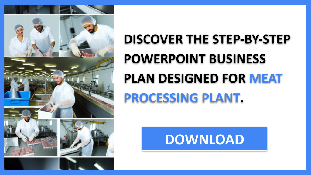 Meat Processing Plant Business Plan FOR MEAT PROCESSING PLANT-5
