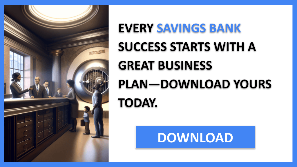 Savings Bank Business Plan FOR SAVINGS BANK-4