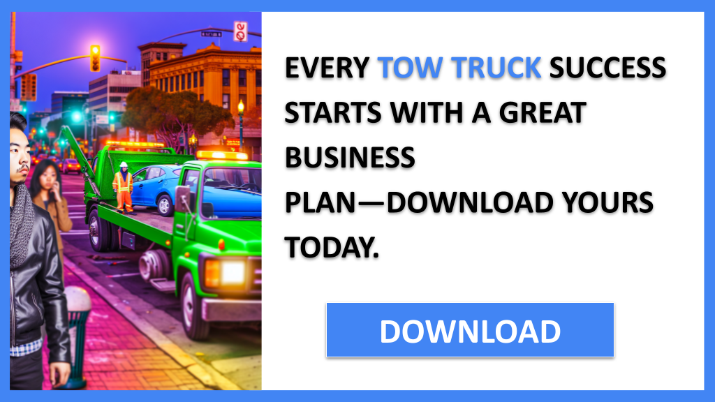 Tow Truck Business Plan FOR TOW TRUCK-4