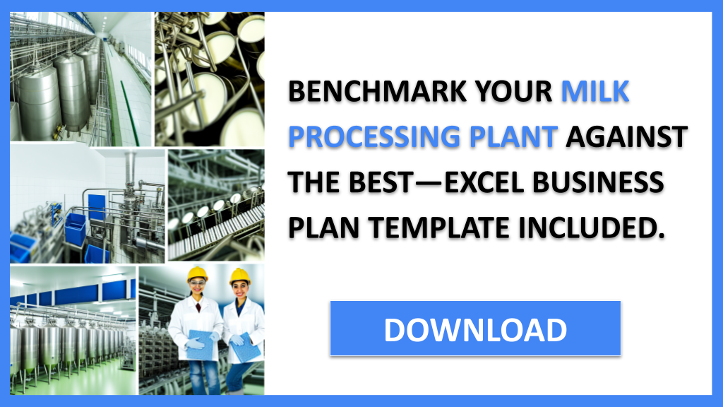 Milk Processing Plant Competition Study FOR MILK PROCESSING PLANT-5