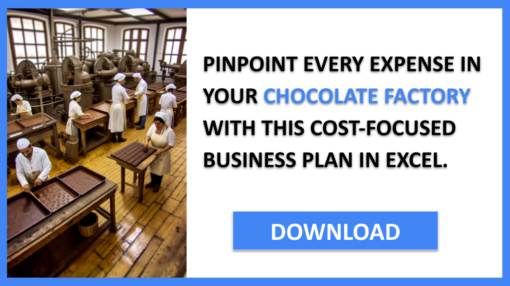 Chocolate Factory Costs FOR CHOCOLATE FACTORY-5