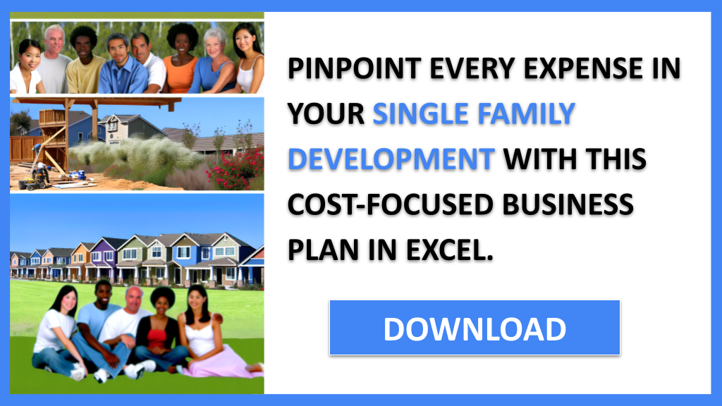 Single Family Development Costs FOR SINGLE FAMILY DEVELOPMENT-5