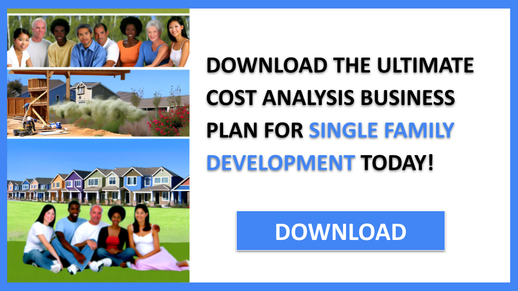 Single Family Development Costs FOR SINGLE FAMILY DEVELOPMENT-6