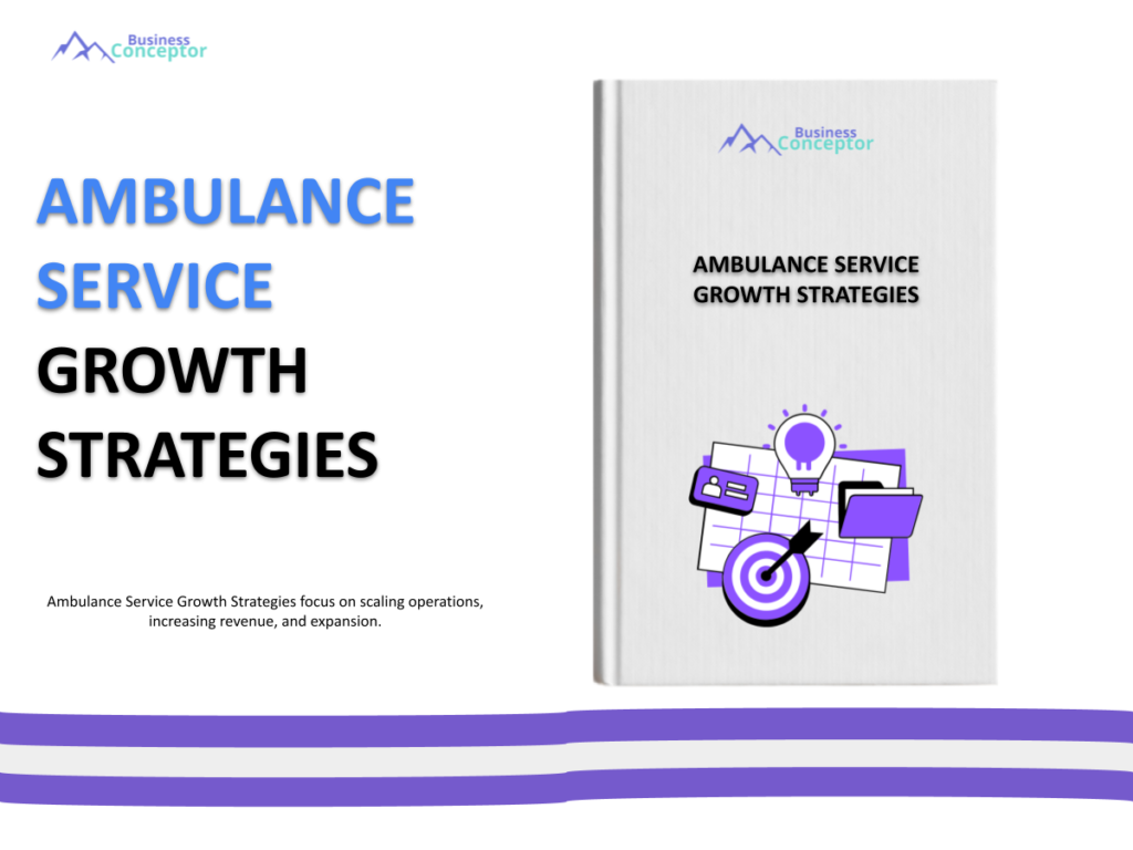 Cover GROWTH STRATEGIES AND SCALINGS for Ambulance Service
