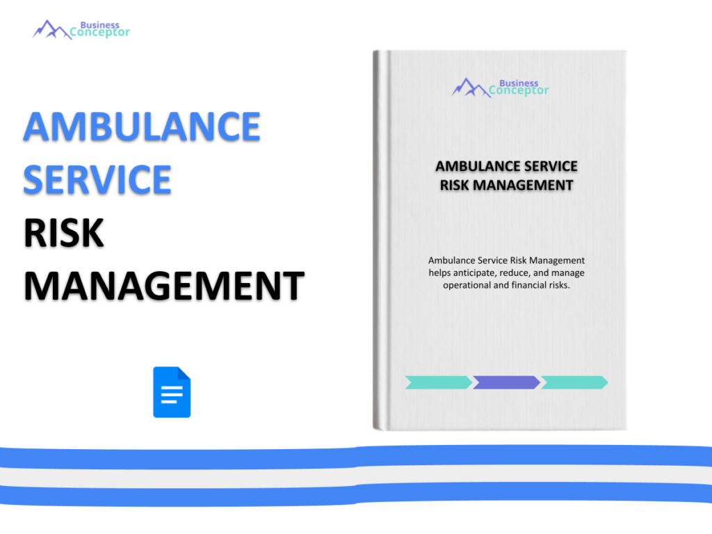 Cover RISK MANAGEMENT for Ambulance Service