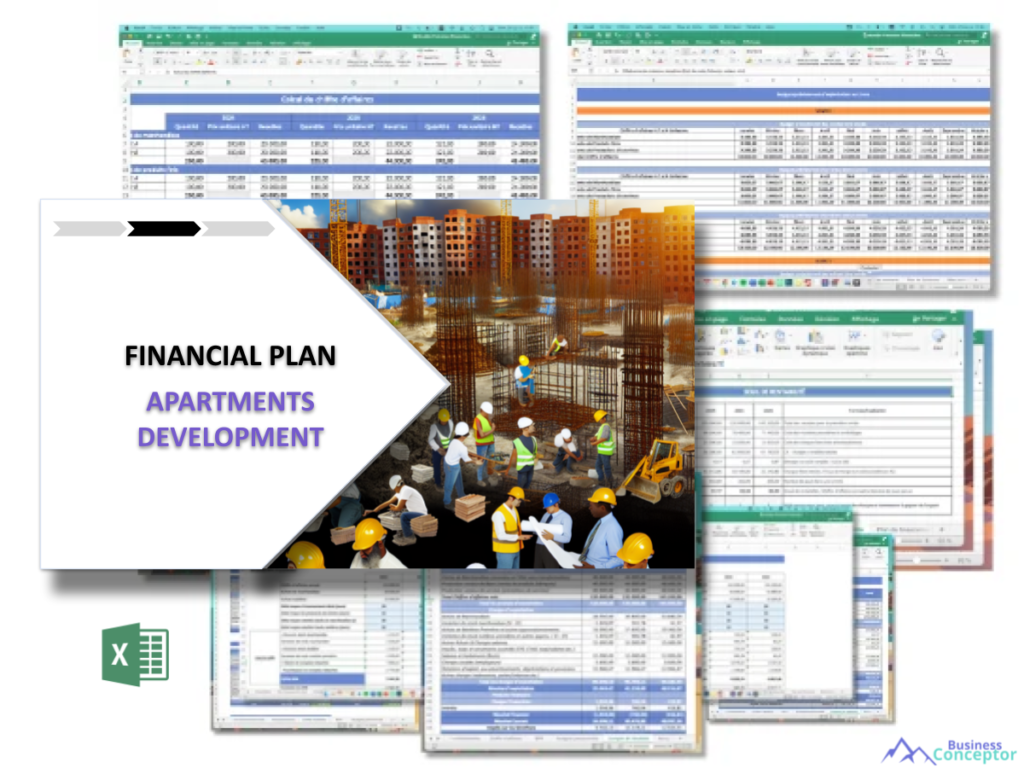 Cover Financial plan for Apartments Development