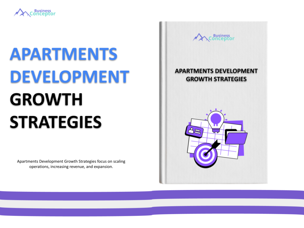 Cover GROWTH STRATEGIES AND SCALINGS for Apartments Development