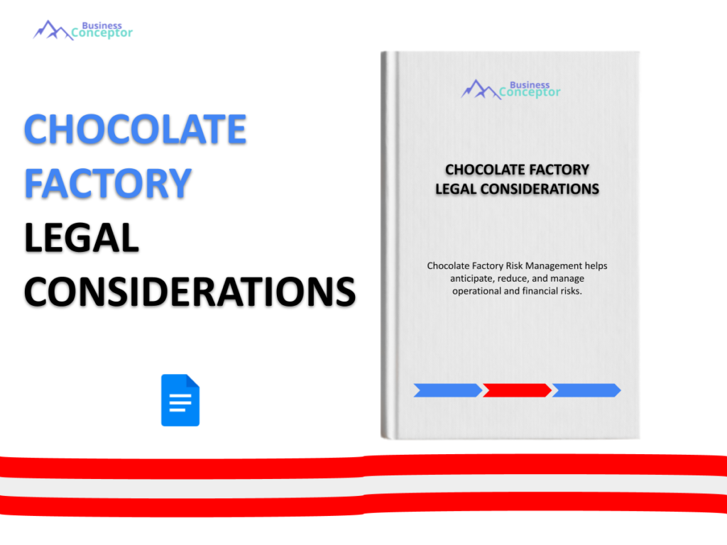 Cover LEGAL CONSIDERATIONS for Chocolate Factory