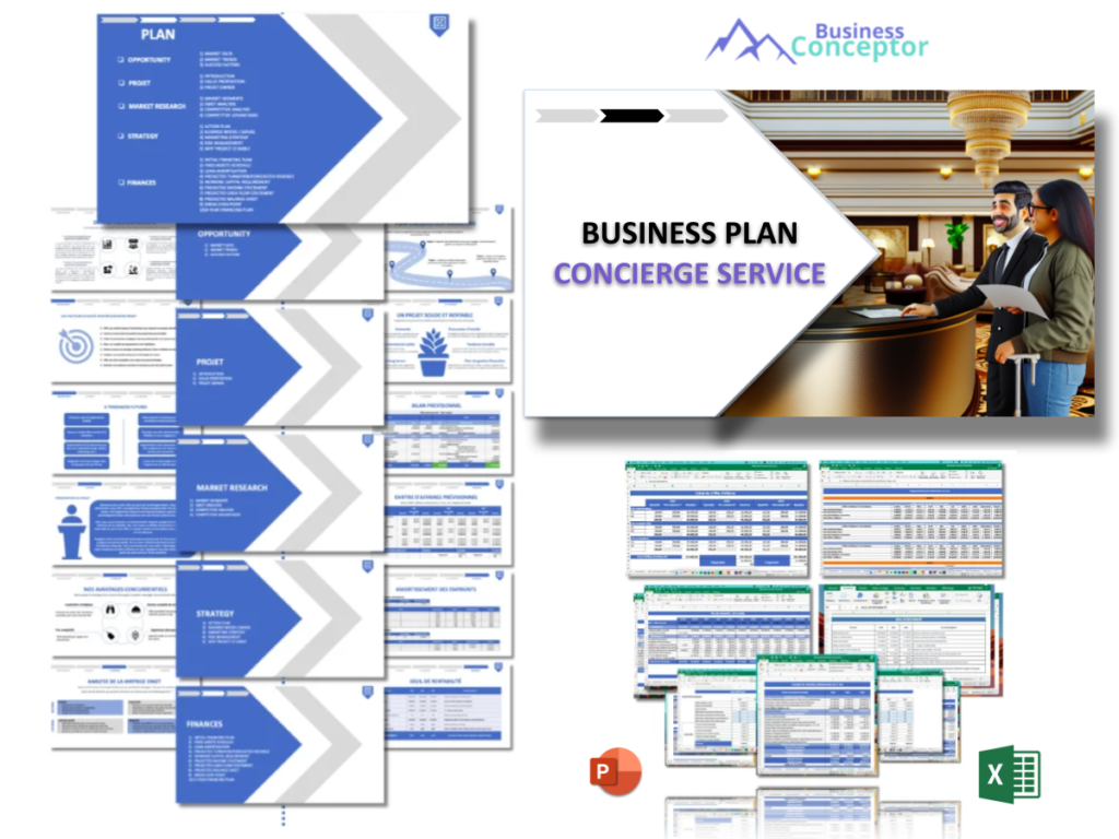 Cover Business plan for Concierge Service