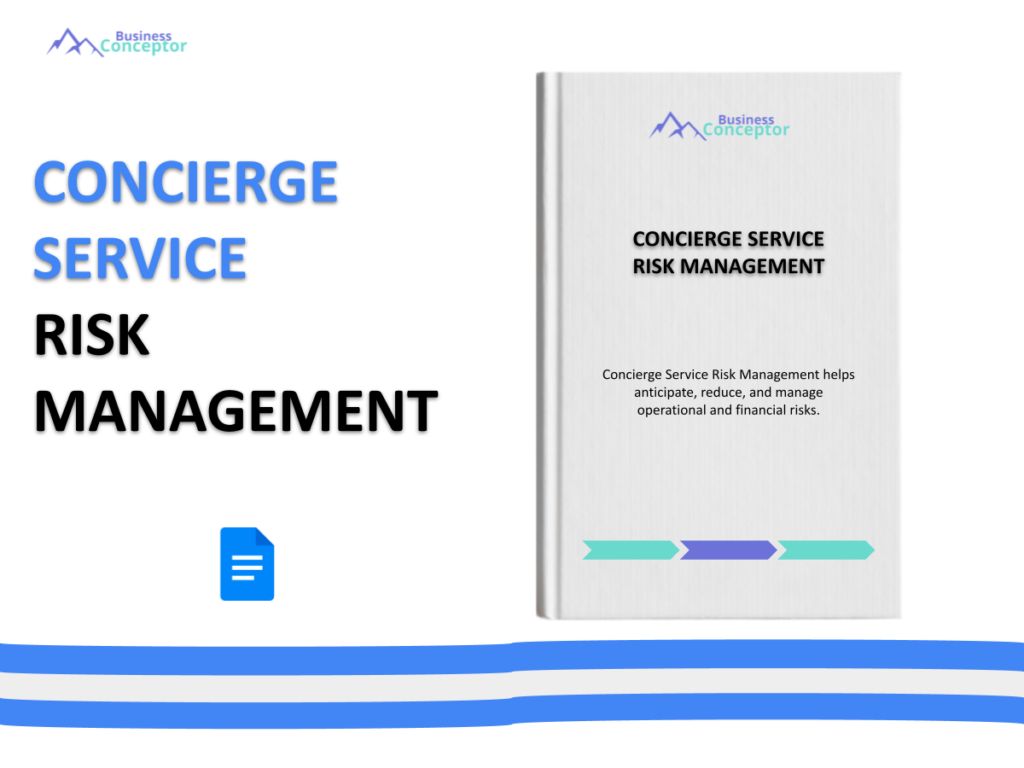Cover RISK MANAGEMENT for Concierge Service