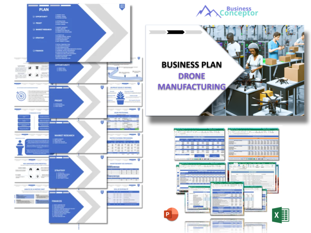 Cover Business plan for Drone Manufacturing