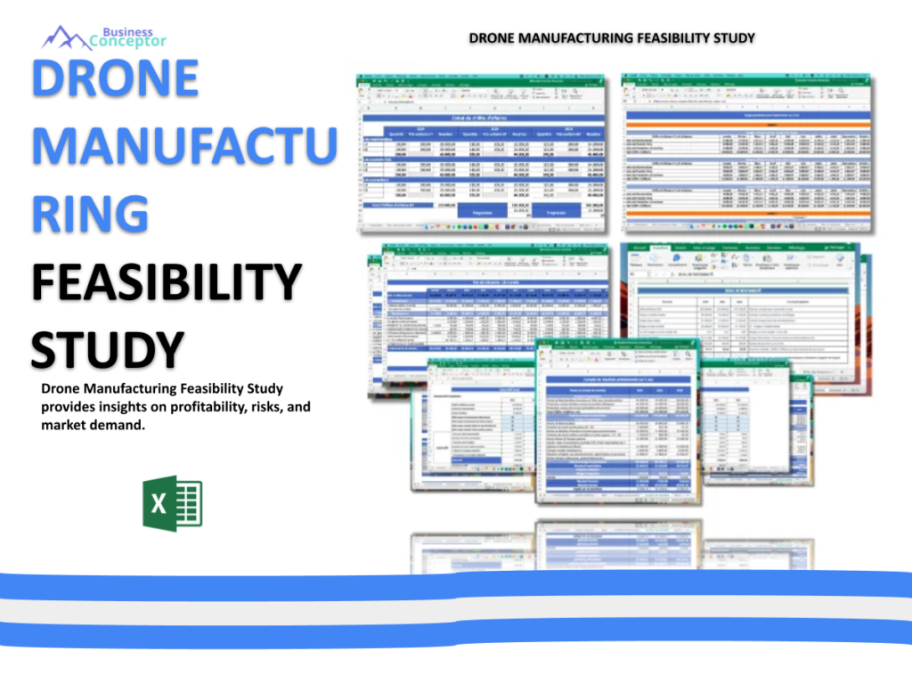 Cover FEASIBILITY STUDY for Drone Manufacturing