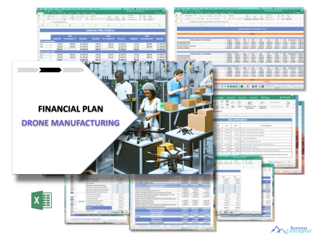 Cover Financial plan for Drone Manufacturing