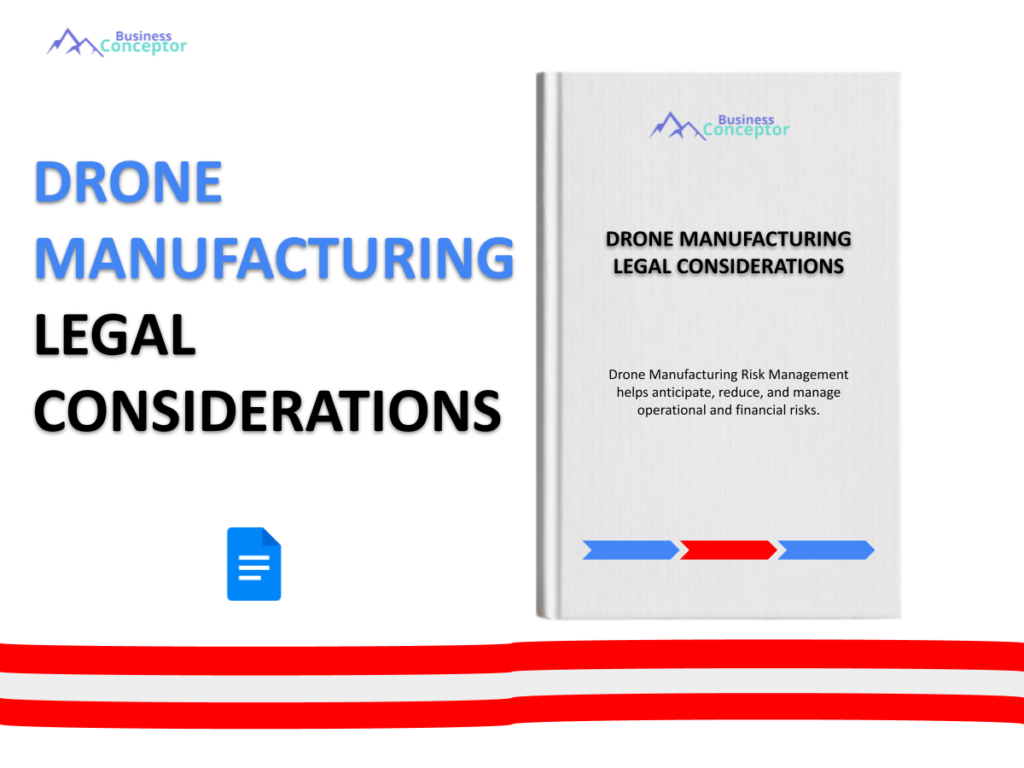 Cover LEGAL CONSIDERATIONS for Drone Manufacturing