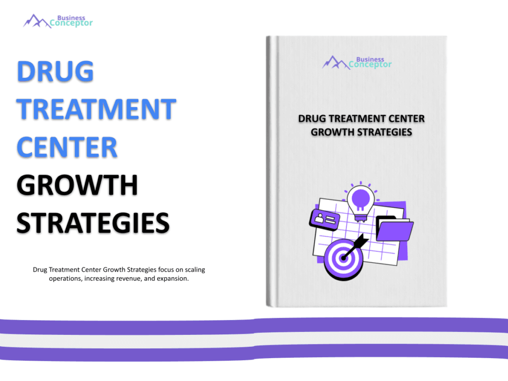 Cover GROWTH STRATEGIES AND SCALINGS for Drug Treatment Center