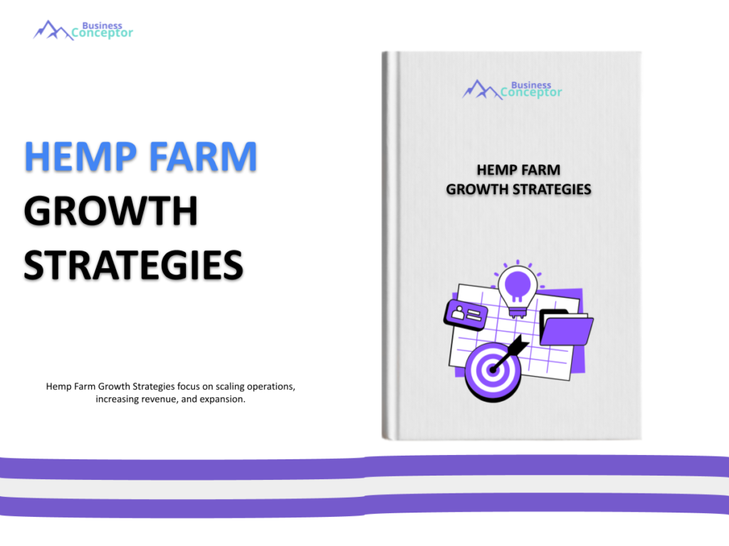 Cover GROWTH STRATEGIES AND SCALINGS for Hemp Farm