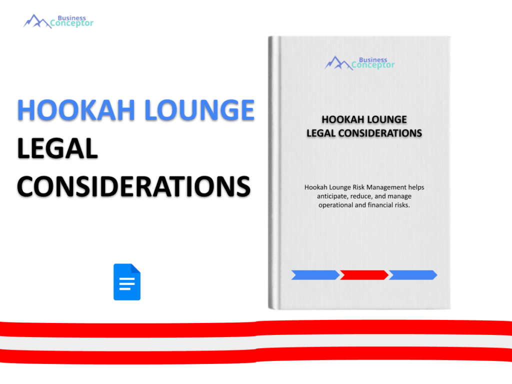 Cover LEGAL CONSIDERATIONS for Hookah Lounge