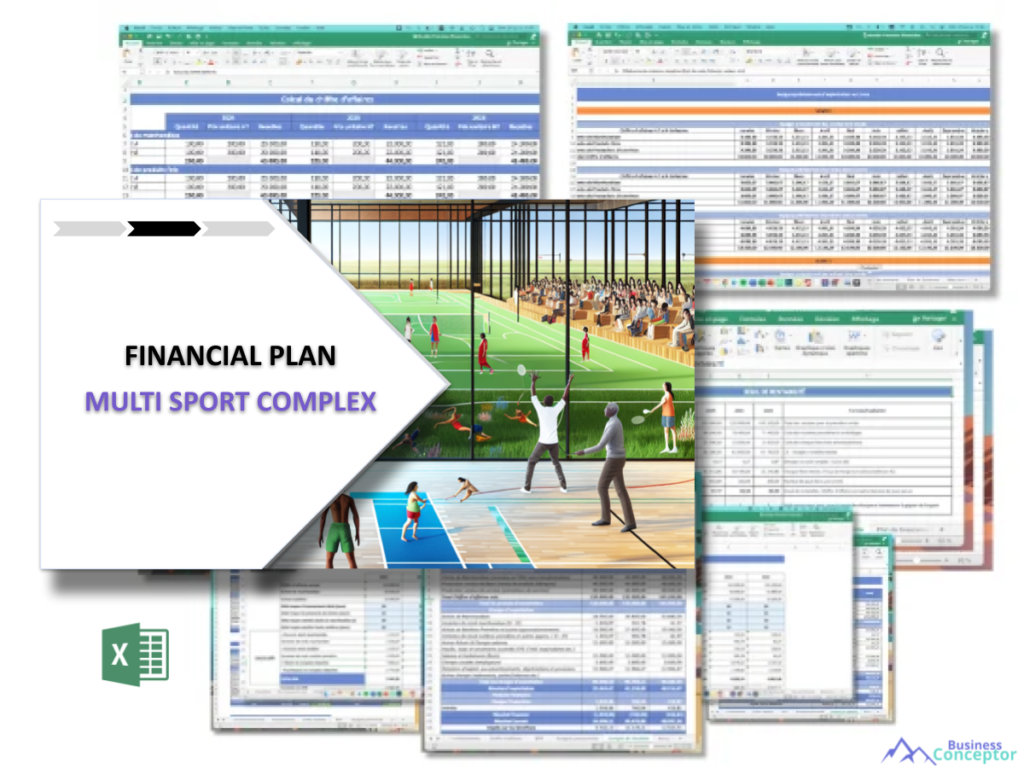 Cover Financial plan for Multi Sport Complex