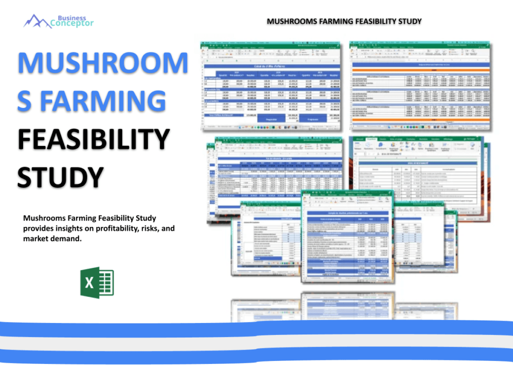 Cover FEASIBILITY STUDY for Mushrooms Farming