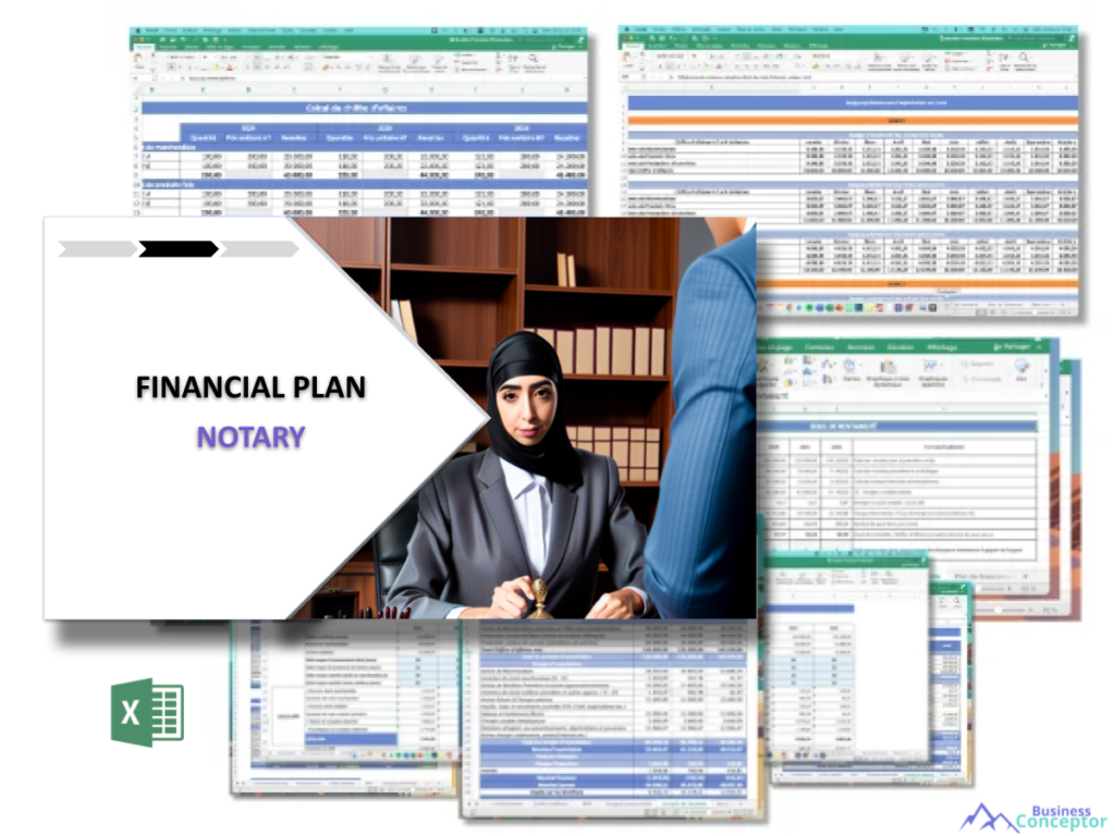 Cover Financial plan for Notary