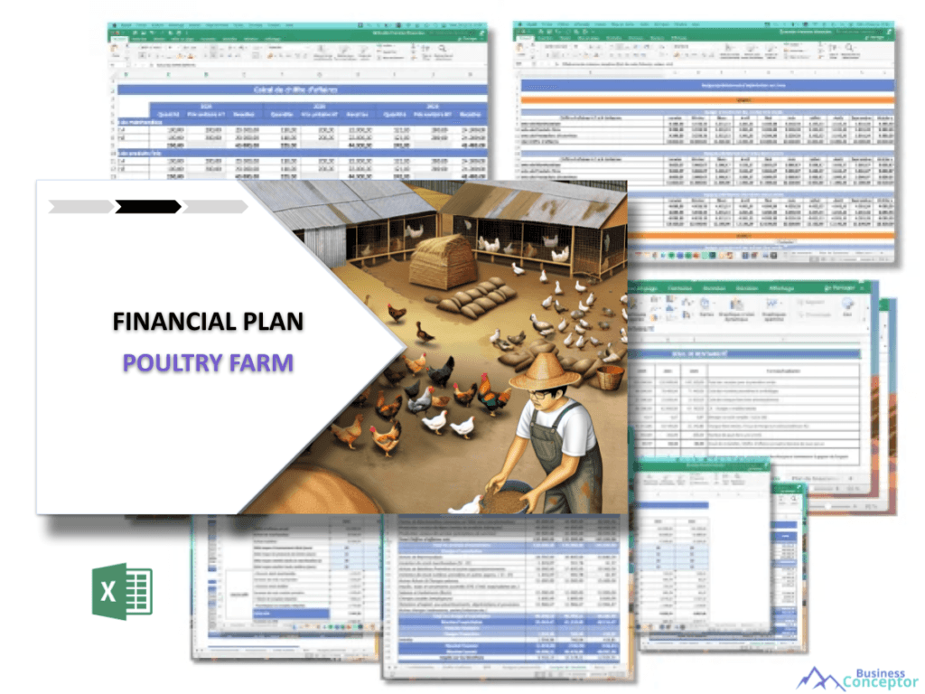 Cover Financial plan for Poultry Farm