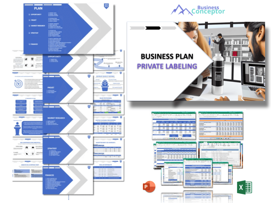 Cover Business plan for Private Labeling