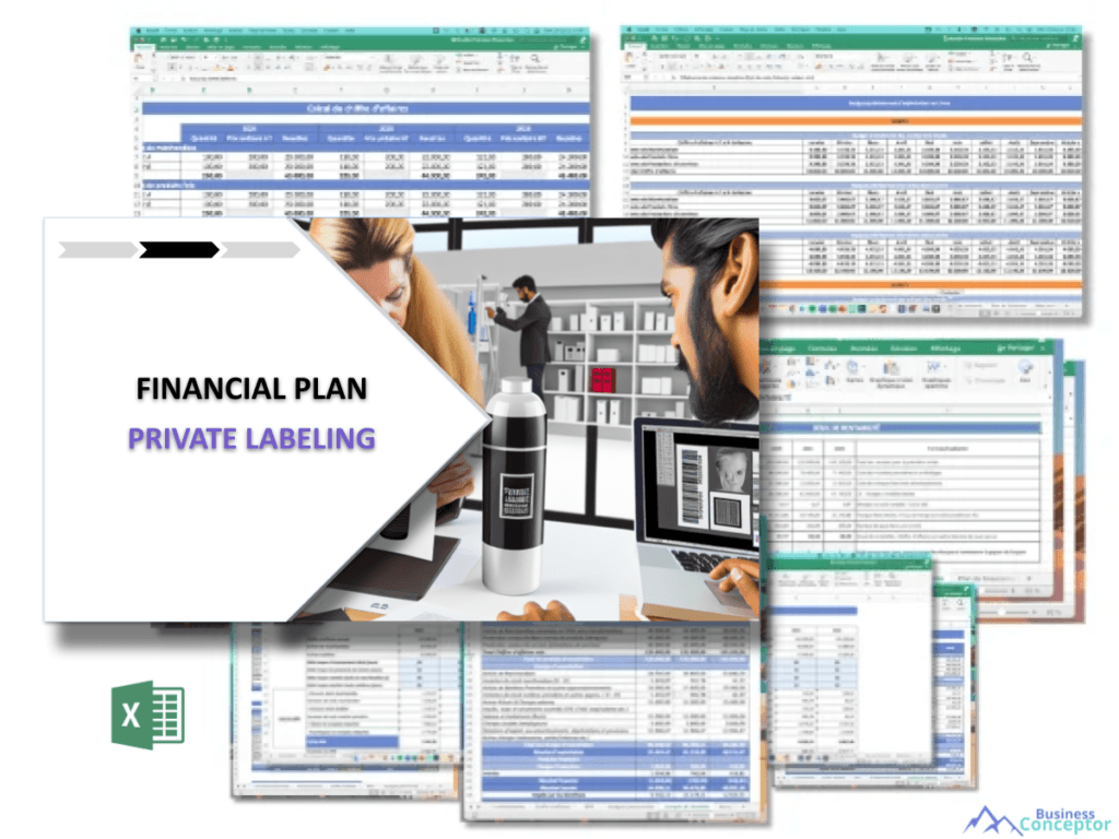 Cover Financial plan for Private Labeling