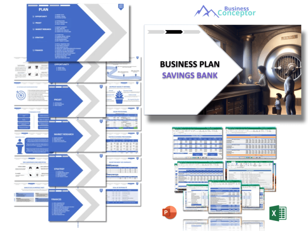 Cover Business plan for Savings Bank