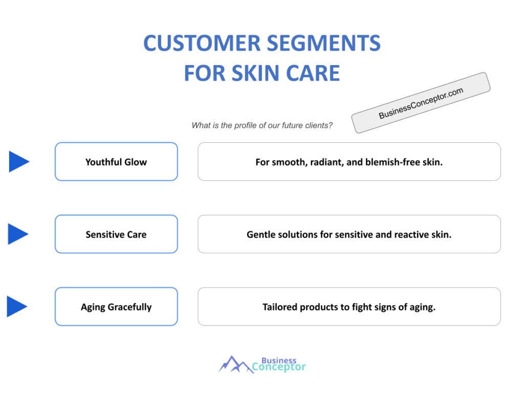 Cover CUSTOMER SEGMENTS for Skin Care