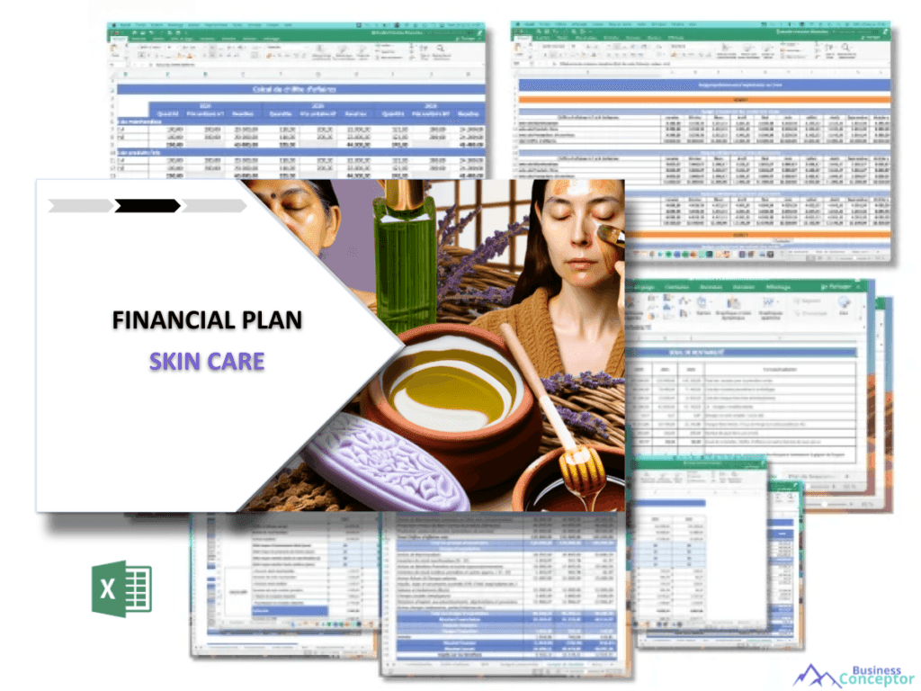 Cover Financial plan for Skin Care