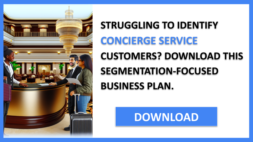Concierge Service Customer Segments FOR CONCIERGE SERVICE-4