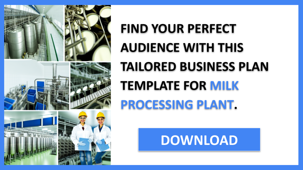 Milk Processing Plant Customer Segments FOR MILK PROCESSING PLANT-5