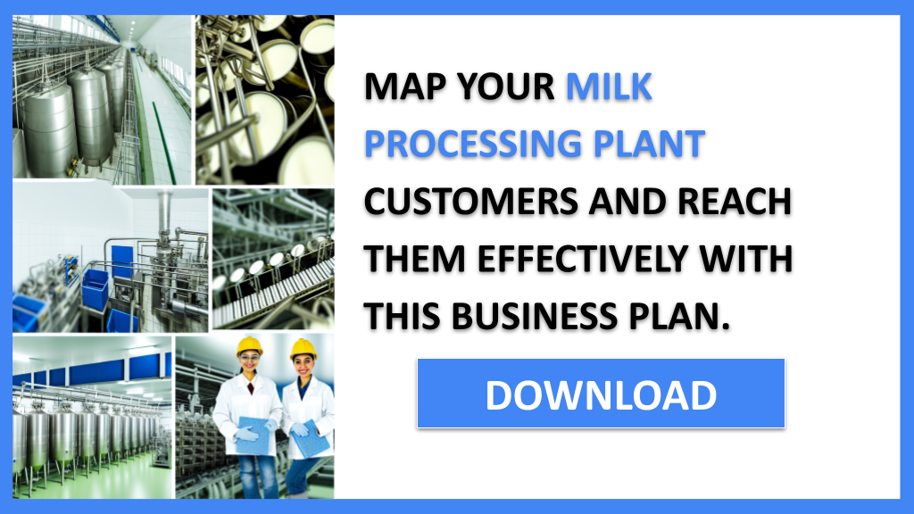 Milk Processing Plant Customer Segments FOR MILK PROCESSING PLANT-6