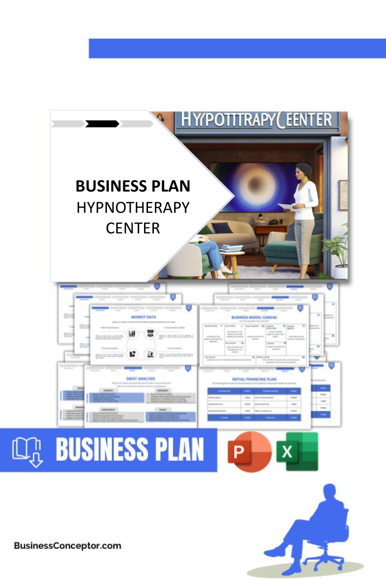 HYPNOTHERAPY CENTER and Business plan for Hypnotherapy Center 1CTA