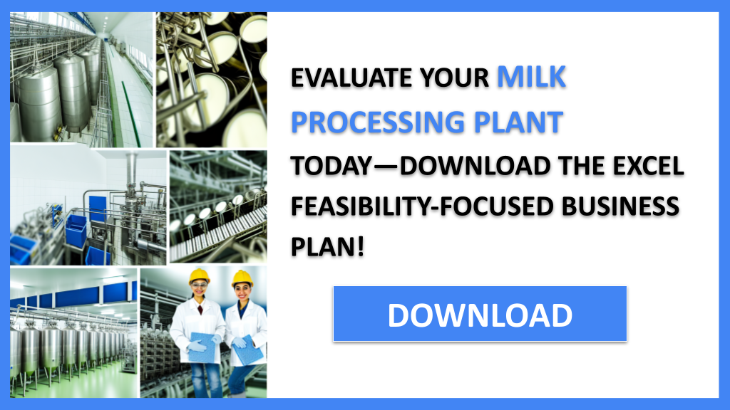 Milk Processing Plant Feasibility Study FOR MILK PROCESSING PLANT-5