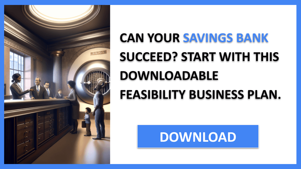 Savings Bank Feasibility Study FOR SAVINGS BANK-4