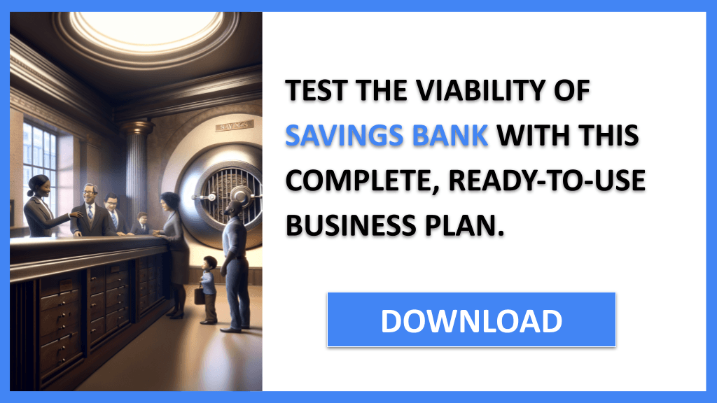 Savings Bank Feasibility Study FOR SAVINGS BANK-6