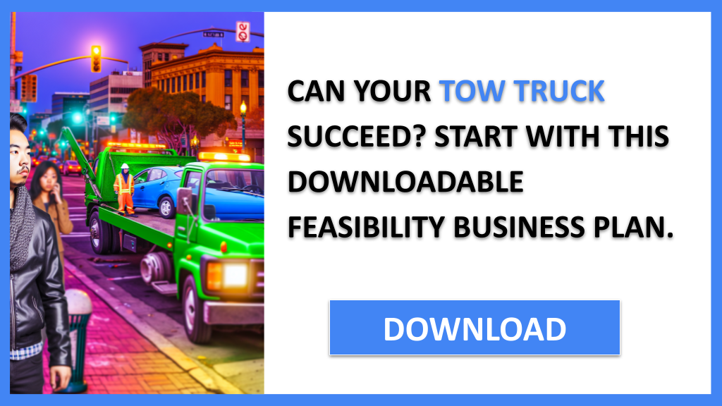 Tow Truck Feasibility Study FOR TOW TRUCK-4