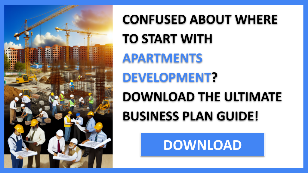 Apartments Development Financial Plan FOR APARTMENTS DEVELOPMENT-4