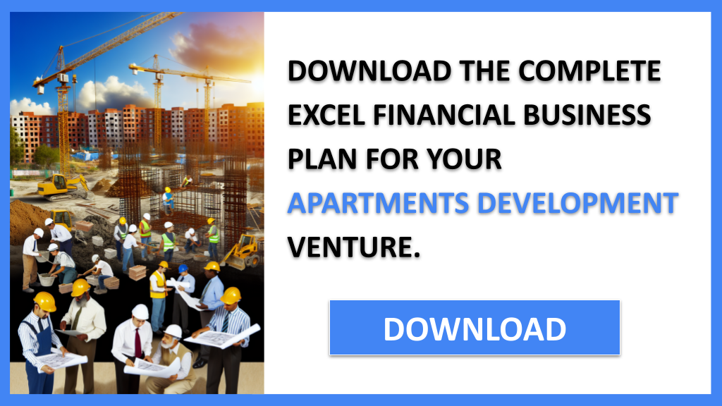 Apartments Development Financial Plan FOR APARTMENTS DEVELOPMENT-5