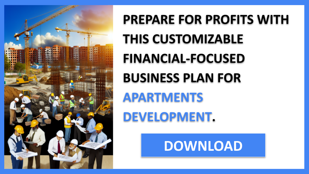 Apartments Development Financial Plan FOR APARTMENTS DEVELOPMENT-6