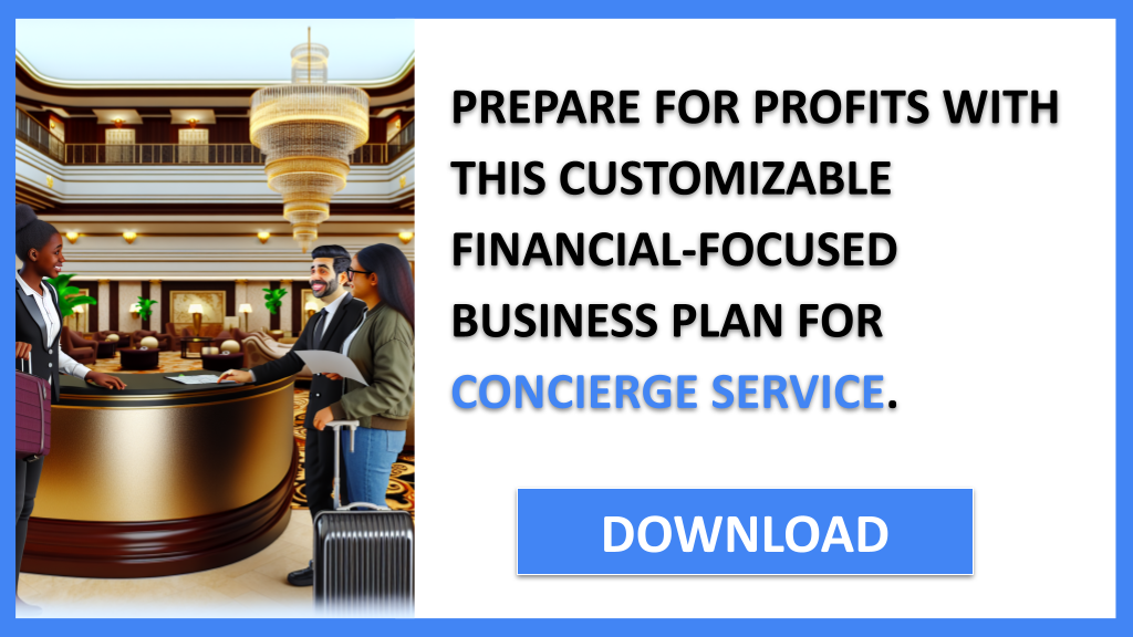Concierge Service Financial Plan FOR CONCIERGE SERVICE-6
